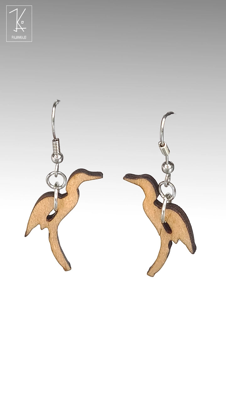 Kurki - Puiset Korvakorut