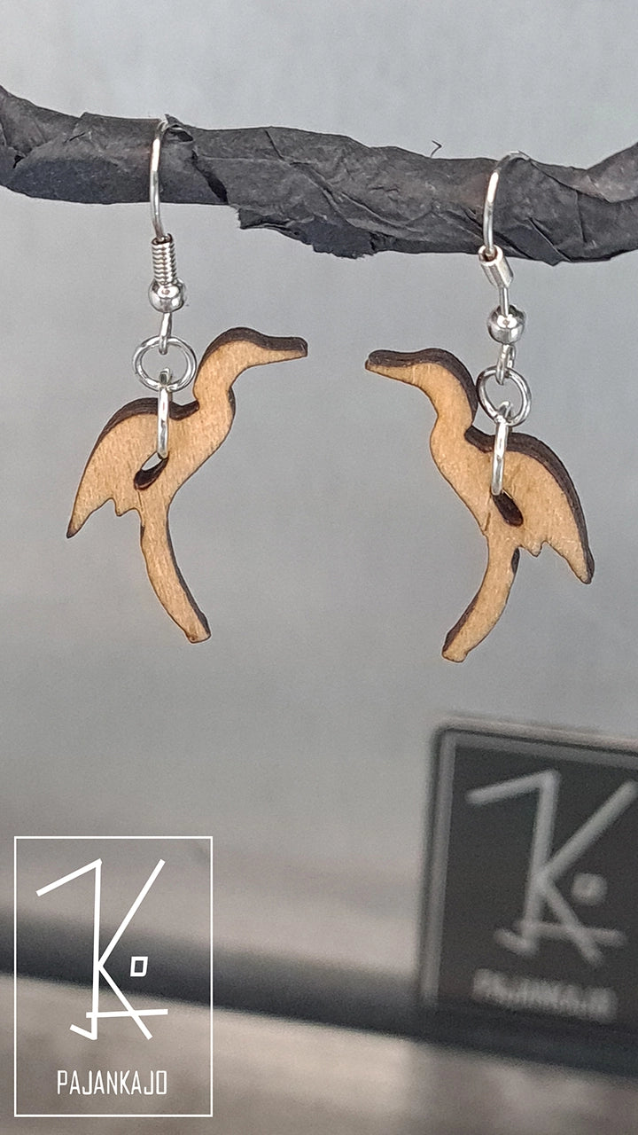 Kurki - Puiset Korvakorut